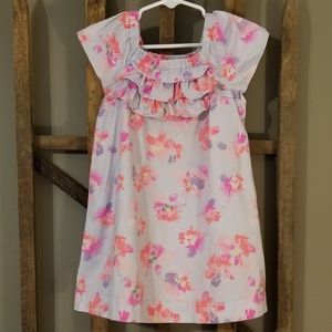 Ruffle Floral 4T Girls Blouse